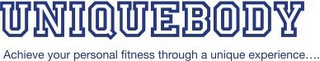 UNIQUEBODY ACHIEVE YOUR PERSONAL FITNESS THROUGH A UNIQUE EXPERIENCE.... logo