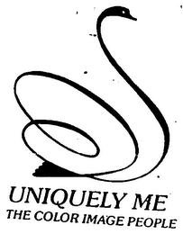 UNIQUELY ME THE COLOR IMAGE PEOPLE logo