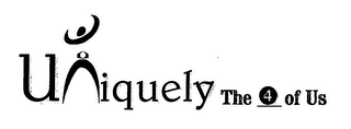 UNIQUELY THE 4 OF US logo