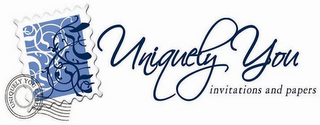 UNIQUELY YOU INVITATIONS AND PAPERS logo
