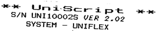 UNISCRIPT logo