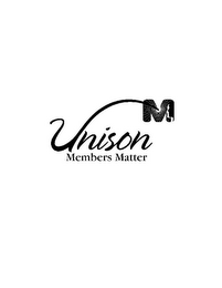 UNISON M MEMBERS MATTER logo