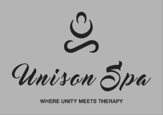 UNISON SPA WHERE UNITY MEETS THERAPY logo