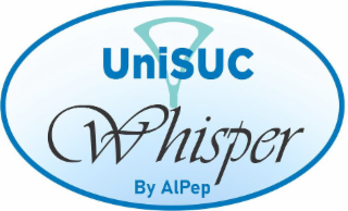 UNISUC WHISPER BY ALPEP logo