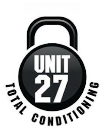 UNIT 27 TOTAL CONDITIONING logo