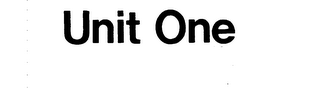 UNIT ONE logo