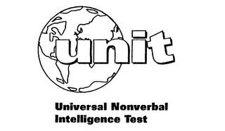 UNIT UNIVERSAL NONVERBAL INTELLIGENCE TEST logo