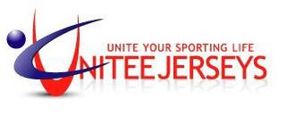 UNITE YOUR SPORTING LIFE UNITEE JERSEYS logo