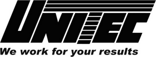 UNITEC WE WORK FOR YOUR RESULTS logo