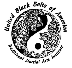 UNITED BLACK BELTS OF AMERICA TRADITIONAL MARTIAL ARTS INSTITUTE logo