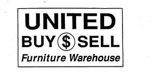 UNITED BUY $ SELL FURNITURE WAREHOUSE logo