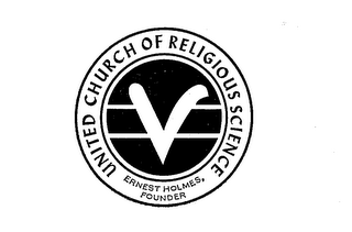 UNITED CHURCH OF RELIGIOUS SCIENCE ERNEST HOLMES, FOUNDER logo