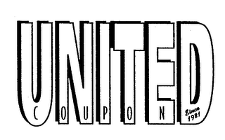 UNITED COUPON SINCE 1981 logo