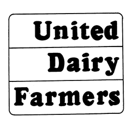 UNITED DAIRY FARMERS logo