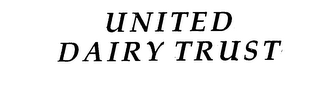 UNITED DAIRY TRUST logo