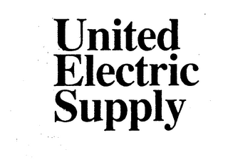 UNITED ELECTRIC SUPPLY logo