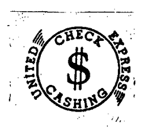 UNITED EXPRESS CHECK CASHING logo