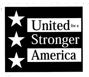 UNITED FOR A STRONGER AMERICA logo