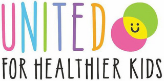 UNITED FOR HEALTHIER KIDS logo