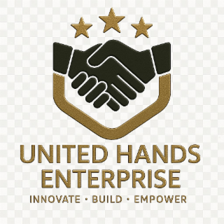 UNITED HANDS ENTERPRISE INNOVATE • BUILD • EMPOWER logo