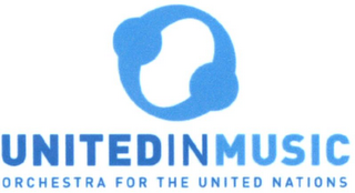 UNITED IN MUSIC ORCHESTRA FOR THE UNITED NATIONS logo