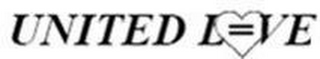 UNITED LOVE logo