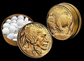 UNITED MINTS OF AMERICA E PLURIBUS UNUM IN GOD WE TRUST $50 FRESHLY MINTED LIBERTY MINTS 2024 logo