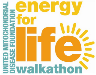 UNITED MITOCHONDRIAL DISEASE FOUNDATION ENERGY FOR LIFE WALKATHON logo