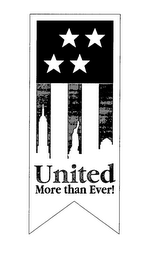 UNITED MORE THAN EVER! logo