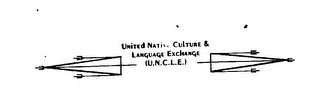 UNITED NATIVE CULTURE & LANGUAGE EXCHANGE (U.N.C.L.E.) logo