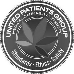 UNITED PATIENTS GROUP MEDICAL CANNABIS AUTHORITY STANDARDS · ETHICS · SAFETY logo