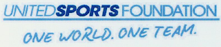 UNITED SPORTS FOUNDATION ONE WORLD. ONE TEAM. logo