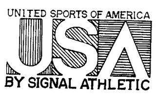 UNITED SPORTS OF AMERICA USA BY SIGNAL ATHLETIC logo