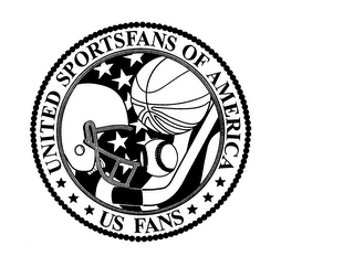 UNITED SPORTSFANS OF AMERICA US FANS logo