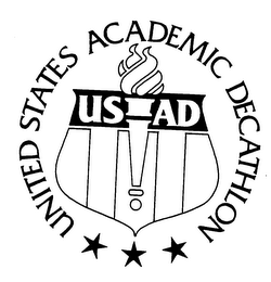 UNITED STATES ACADEMIC DECATHLON USAD logo