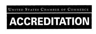 UNITED STATES CHAMBER OF COMMERCE ACCREDITATION logo