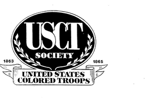 UNITED STATES COLORED TROOPS USCT SOCIETY 1863 1865 logo