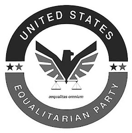 UNITED STATES EQUALITARIAN PARTY AEQUALITAS OMNIUM logo