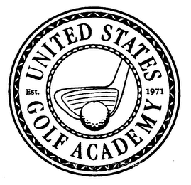 UNITED STATES GOLF ACADEMY EST. 1971 logo