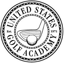 UNITED STATES GOLF ACADEMY EST. 1971 logo