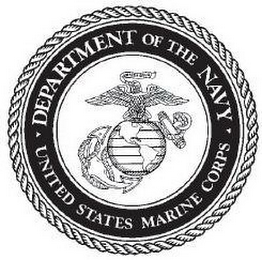 UNITED STATES MARINE CORPS DEPARTMENT OF THE NAVY SEMPER FIDELIS logo