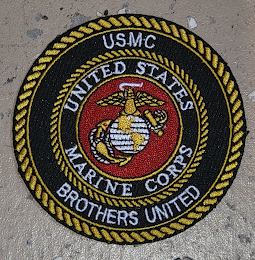 UNITED STATES MARINE CORPS USMC BROTHERS UNITED logo