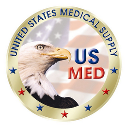 UNITED STATES MEDICAL SUPPLY US MED logo