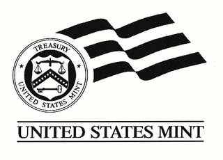 UNITED STATES MINT TREASURY logo