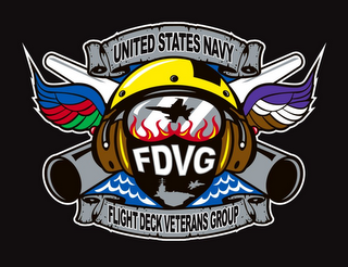 UNITED STATES NAVY FLIGHT DECK VETERANS GROUP FDVG logo