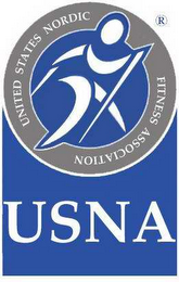 UNITED STATES NORDIC FITNESS ASSOCIATION USNA logo