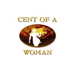 UNITED STATES OF AMERICA CENT OF A WOMAN logo