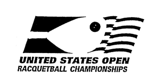 UNITED STATES OPEN RACQUETBALL CHAMPIONSHIPS logo
