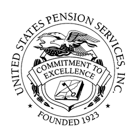 UNITED STATES PENSION SERVICES, INC. FOUNDED 1923 logo