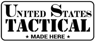UNITED STATES TACTICAL MADE HERE logo
